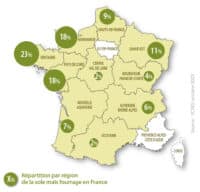carte france production maïs fourrage