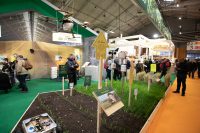Sur le stand des coulisses des céréales, le drone permet d'utiliser du biocontrôle