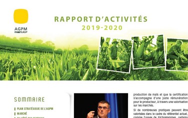 rapport activités AGPM 2020