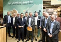 Franck Laborde et Daniel Peyraube au salon de l'agriculture 2022