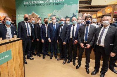 photo des élus AGPB et AGPM lors du salon de l'agriculture à paris 2022