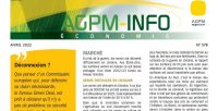 agpm info economie 578 avril 2022