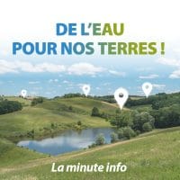 ma minute info de l'eau pour nos terres