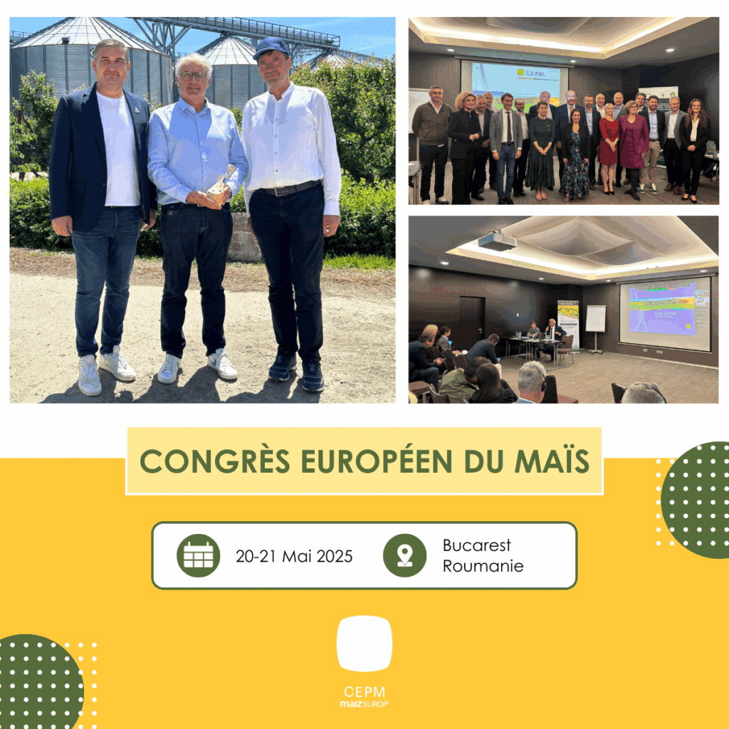 Congrès européen du maïs à Bucarest 20 et 21 mai 2025