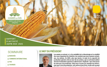 Couv rapport d'activités AGPM 2025